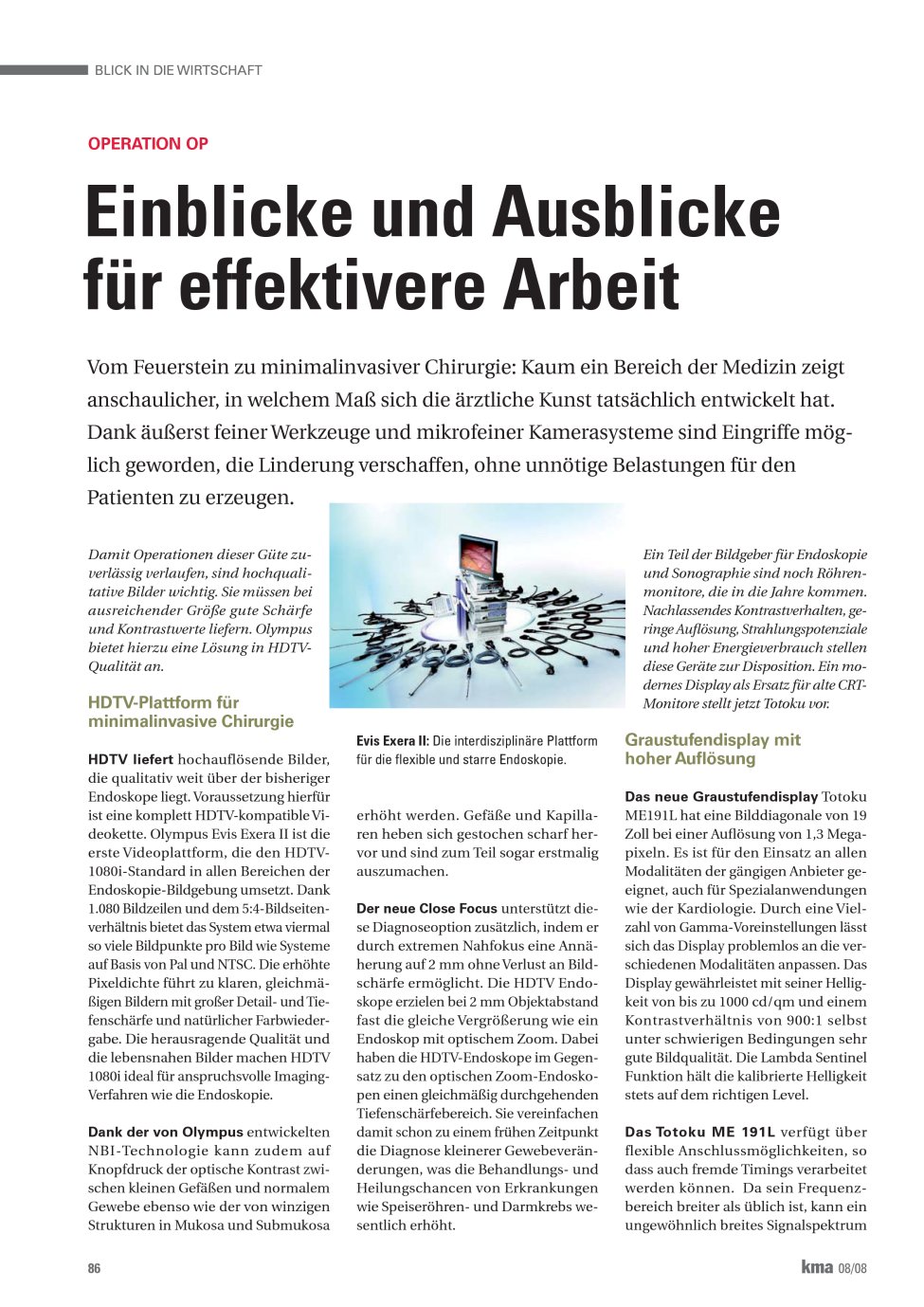 Vorschauseite 1: Einblicke und Ausblicke für effektivere Arbeit