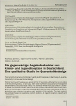 Vorschauseite 1: Die gegenwärtige Angebotsstruktur von Kinderund Jugendhospizen in Deutschland. Eine qualitative Studie im Querschnittdesign.