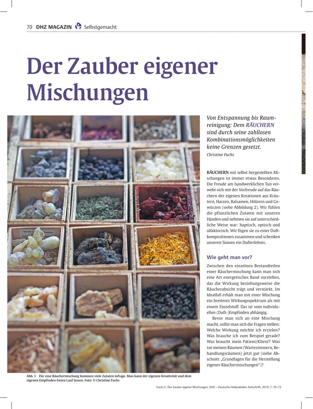 Vorschauseite 1: Der Zauber eigener Mischungen