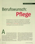 Vorschauseite 2: Berufswunsch: Pflege