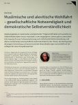 Vorschauseite 1: Muslimische und alevitische Wohlfahrt - gesellschaftliche Notwendigkeit und demokratische Selbstverständlichkeit