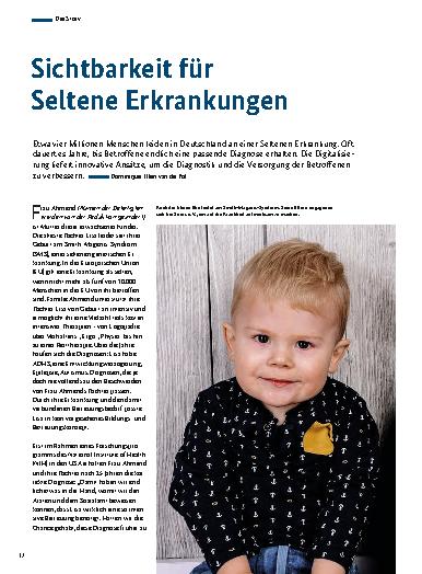 Vorschauseite 1: Sichtbarkeit für Seltene Erkrankungen
