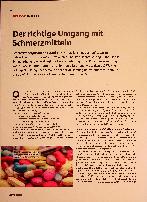 Vorschauseite 1: Der richtige Umgang mit Schmerzmitteln