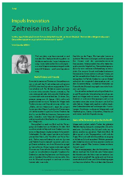 Vorschauseite 1: Impuls Innovation Zeitreise ins Jahr 2064