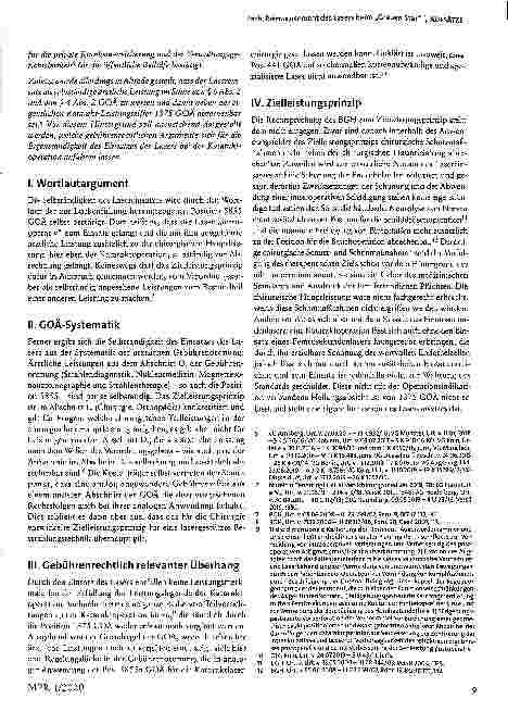Vorschauseite 2: Reimbursement des Lasers beim „Grauen Star“