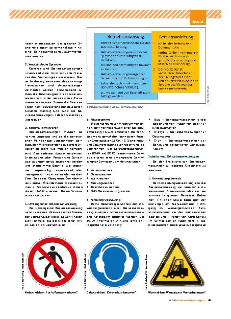 Vorschauseite 2: Erfolgreich unterweisen mit Betriebsanweisungen: Sicherheit auf den Punkt gebracht.