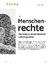 Vorschauseite 2: Menschenrechte: Der Weg zu einer besseren Lebensqualität