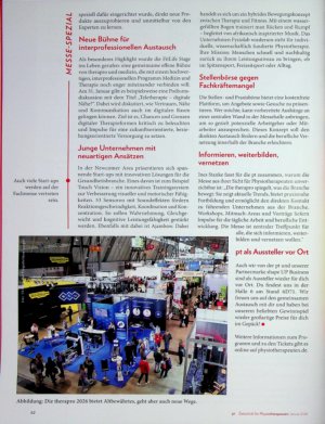 Vorschauseite 2: Innovativ, interprofessionell und inspirierend therapro 2026 steht in den Startlöchern