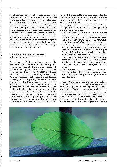 Vorschauseite 3: Traumainformierte Psychiatrie: Grundlagen und Prinzipien