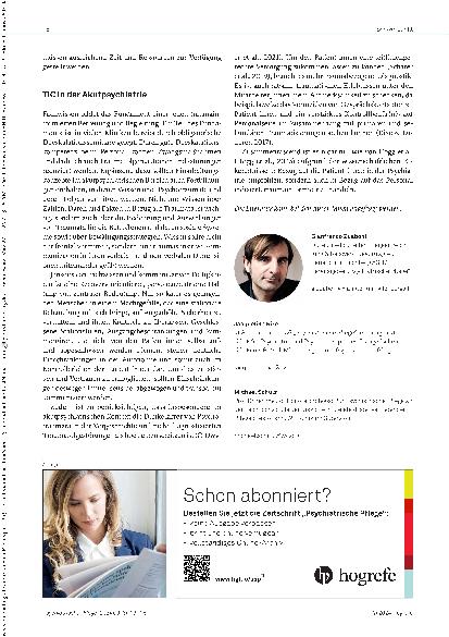 Vorschauseite 4: Traumainformierte Psychiatrie: Grundlagen und Prinzipien