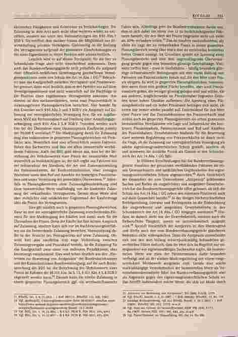 Vorschauseite 4: Die wirtschaftliche Verwertung von Vertragsarztpraxen - rechtliche Grenzen einer weitergehenden Regulierung (Teil 1)