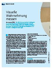 Vorschauseite 1: Visuelle Wahrnehmung messen