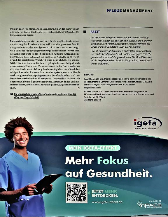 Vorschauseite 4: Gesetzesvorhaben: Fachassistenz oder Hilfe?