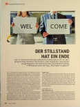 Vorschauseite 1: Der Stillstand hat ein Ende.