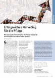 Vorschauseite 1: Erfolgreiches Marketing für die Pflege