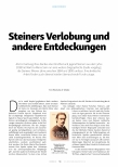 Vorschauseite 1: Steiners Verlobung und andere Entdeckungen