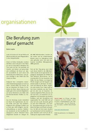 Vorschauseite 2: Natur erleben in den bvkm-Mitgliedsorganisationen