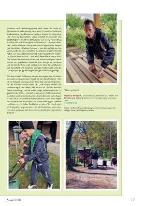 Vorschauseite 4: Natur erleben in den bvkm-Mitgliedsorganisationen