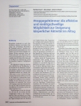 Vorschauseite 1: #treppegehtimmer: die effektive und niedrigschwellige Möglichkeit zur Steigerung körperlicher Aktivität im Alltag