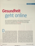 Vorschauseite 2: Gesundheit geht online