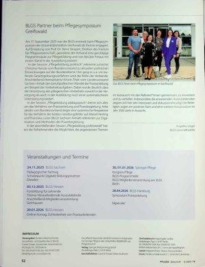Vorschauseite 3: Aus den Ländern BLGS-Landesverband Thüringen gegründet