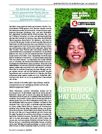Vorschauseite 2: „Es ist unendlich mühsam. “ Gesellschaftliche Herausforderungen von Long Covid