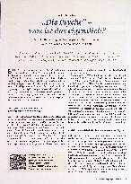 Vorschauseite 1: „Die Psyche“ - was ist das eigentlich? Von der Bedeutung der Psyche, psychischen Störungen und den Folgen einer palliativen Situation
