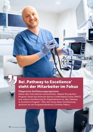 Vorschauseite 1: Bei, Pathway to Excellence; steht der Mitarbeiter im Fokus