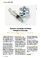 Vorschauseite 1: Digitaler Impfpass unterstützt Pflegeeinrichtungen