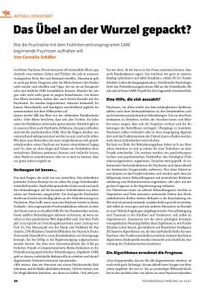 Vorschauseite 1: Das Übel an der Wurzel gepackt?