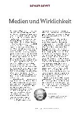 Vorschauseite 1: Medien und Wirklichkeit