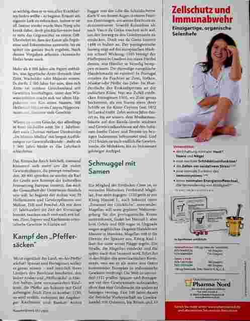 Vorschauseite 2: Gewürze sind Medizin für Genießer.