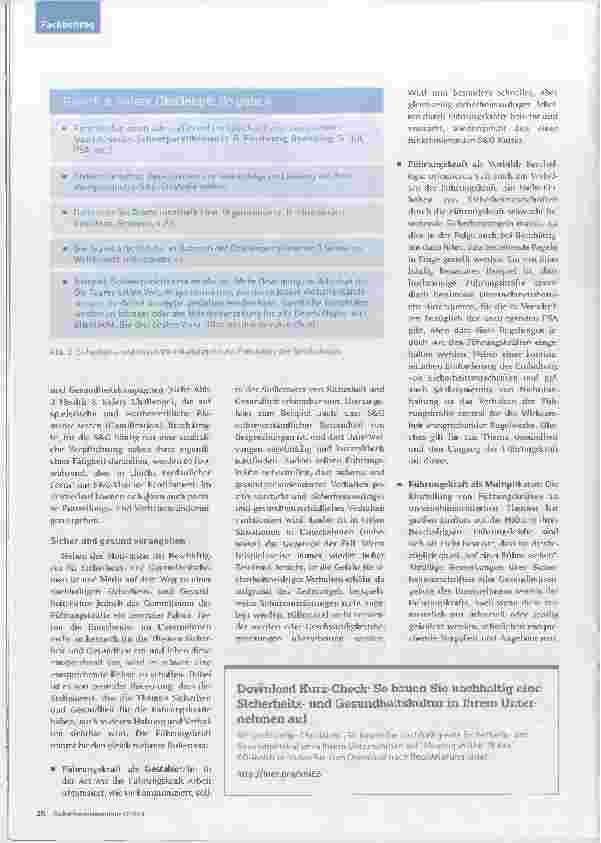 Vorschauseite 3: Organisationsentwicklung Sicherheit und Gesundheit als betrieblicher Leitgedanke - aber wie?