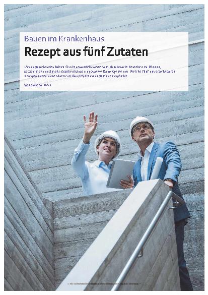 Vorschauseite 1: Bauen im Krankenhaus Rezept aus fünf Zutaten