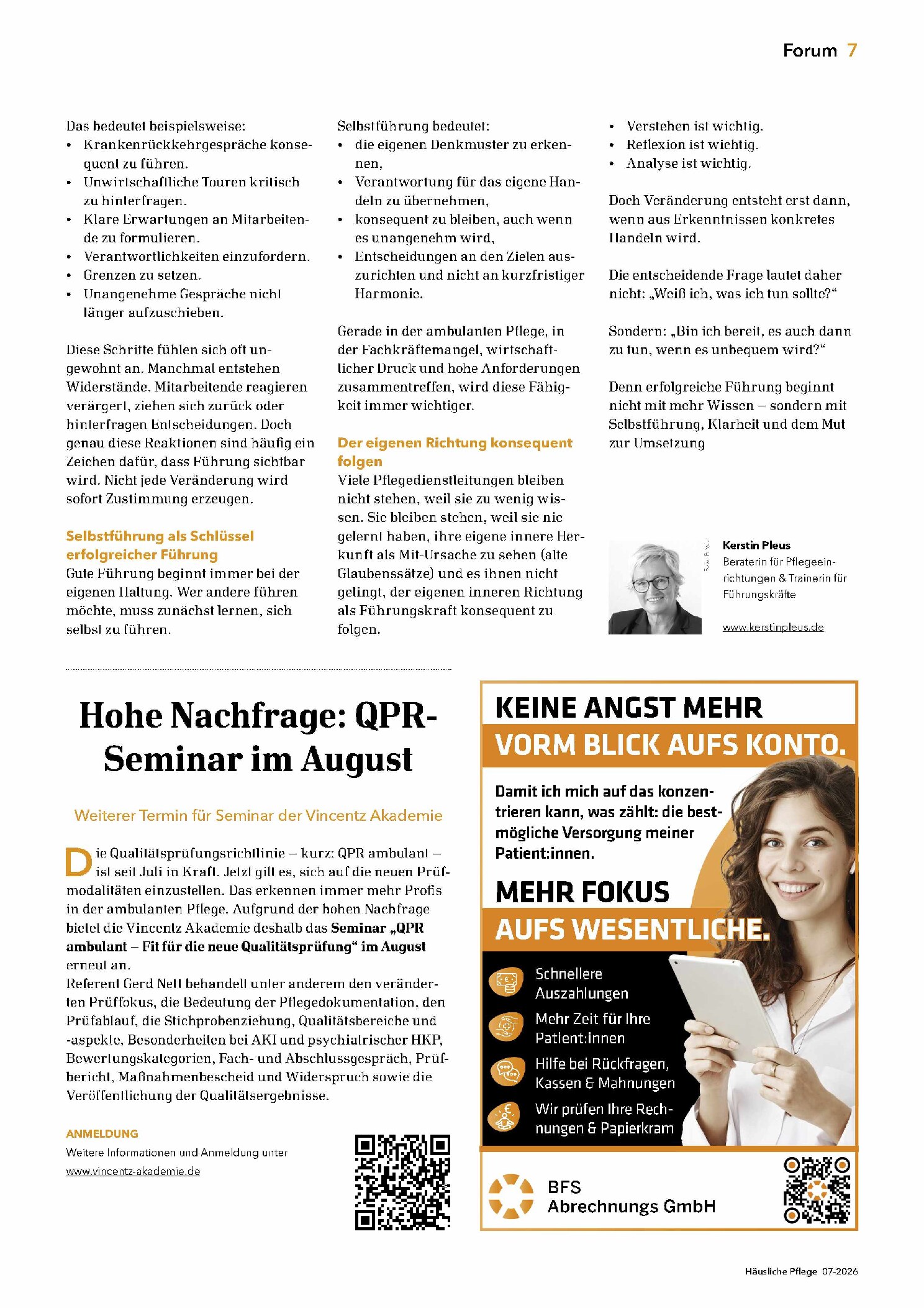 Vorschauseite 2: Verstehen allein verändert nichts