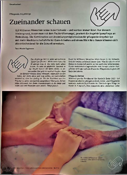 Vorschauseite 1: Zueinander schauen