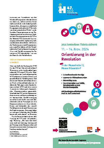 Vorschauseite 3: Notfallversorgung: Das Ende eines Vorzeigeprojekts
