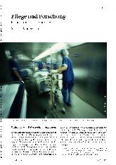 Vorschauseite 1: Pflege und Forschung: Neues aus der Wissenschaft