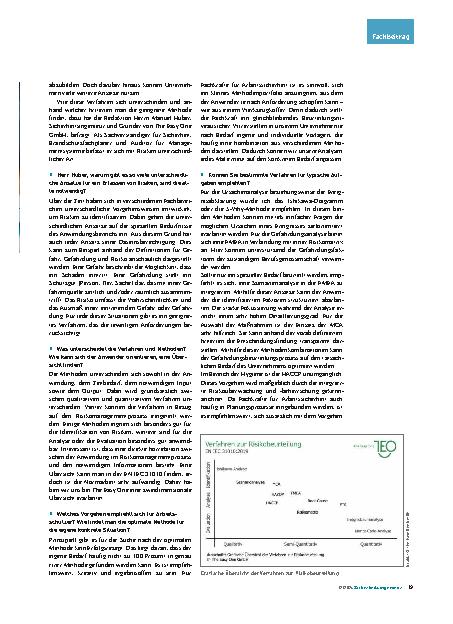 Vorschauseite 2: Methoden zur Gefährdungsbeurteilung: Risiken systematisch beurteilen und abbilden