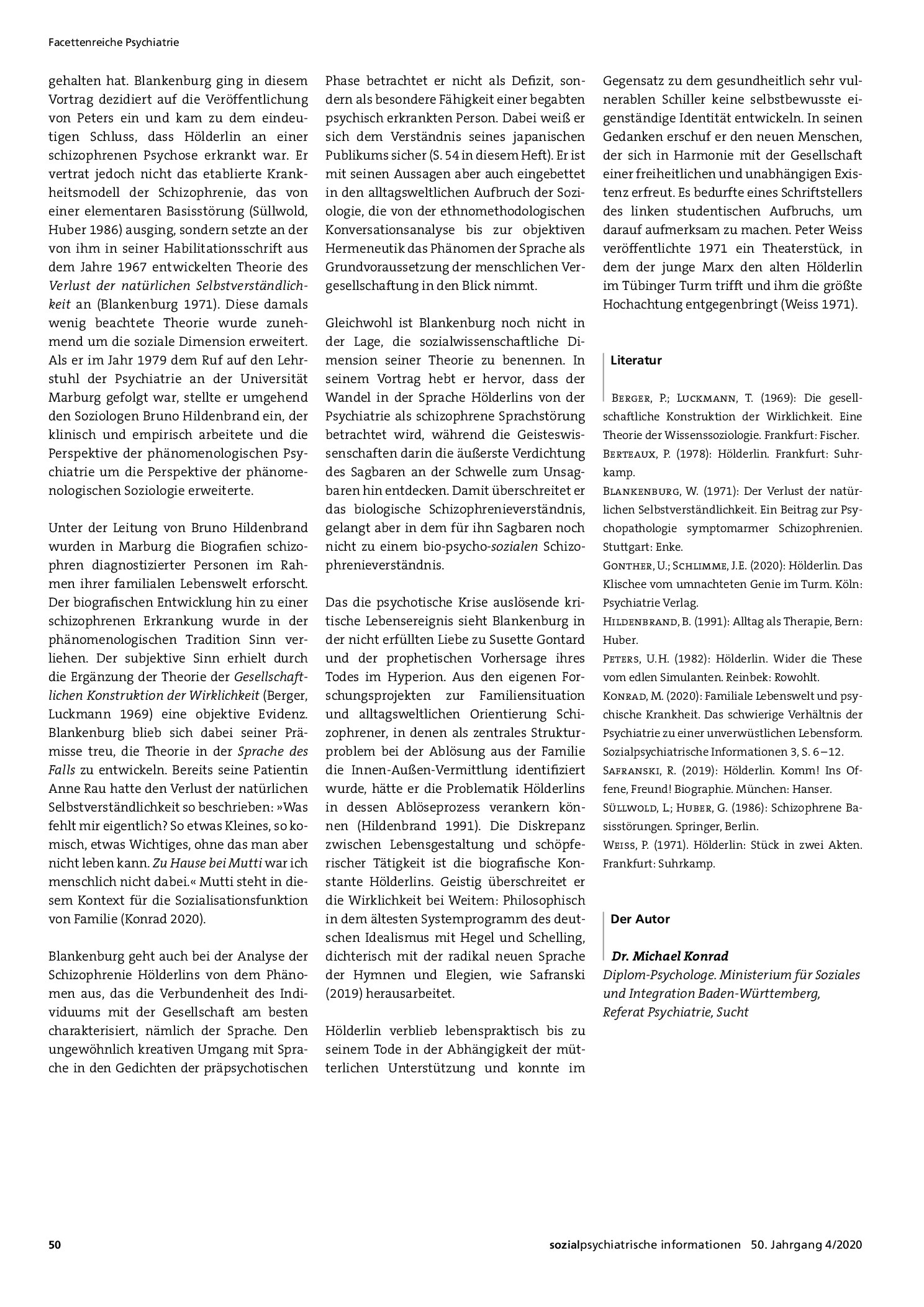 Vorschauseite 2: Vorbemerkung zu »Alte Texte – neu gelesen«