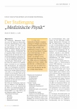 Vorschauseite 1: Der Studiengang „Medizinische Physik“