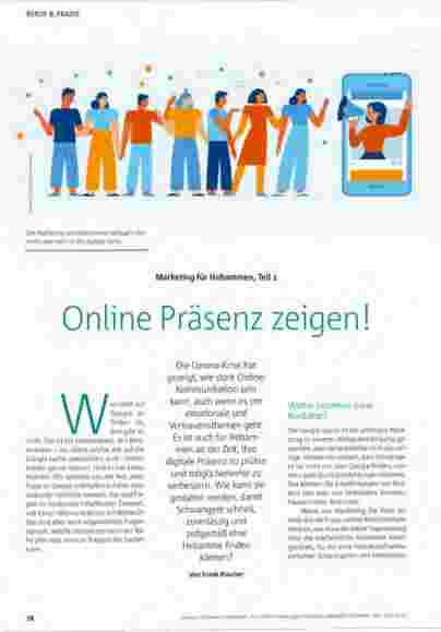 Vorschauseite 1: Marketing für Hebammen, Teil 1: Online Präsenz zeigen!