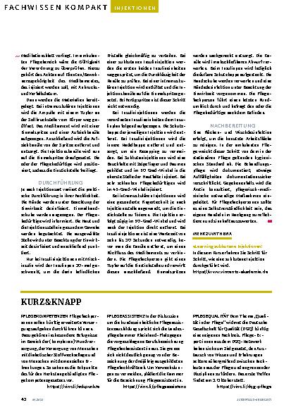 Vorschauseite 3: Injektionen unter Zeitdruck