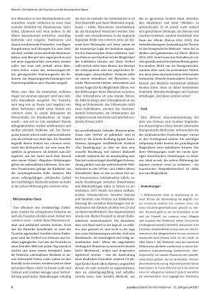Vorschauseite 3: Die Patientin, die Touristin und die rhizomatische Ebene