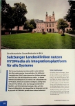 Vorschauseite 1: Salzburger Landeskliniken nutzen HYDMedia als Integrationsplattform für alle Systeme.