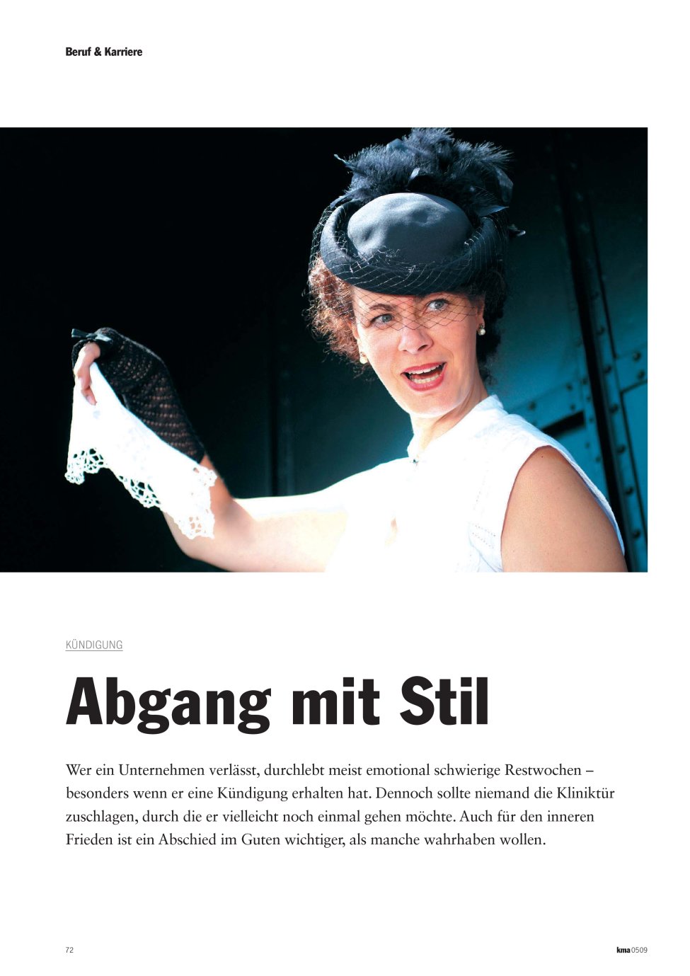 Vorschauseite 1: Abgang mit Stil