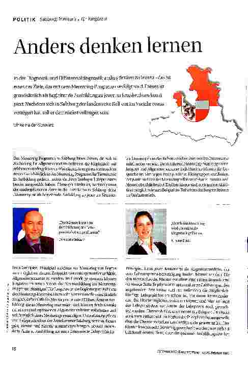Vorschauseite 1: Anders denken lernen