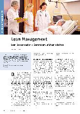 Vorschauseite 1: Lean Management Lean Bettenstation - Gemeinsam leichter arbeiten