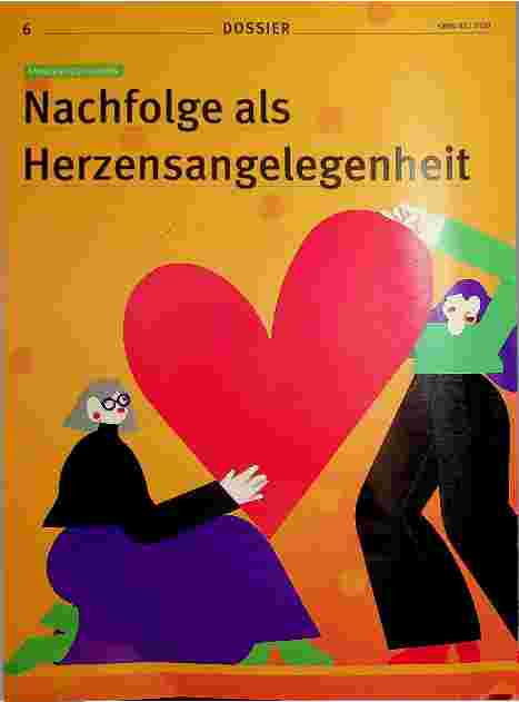 Vorschauseite 1: Nachfolge als Herzensangelegenheit