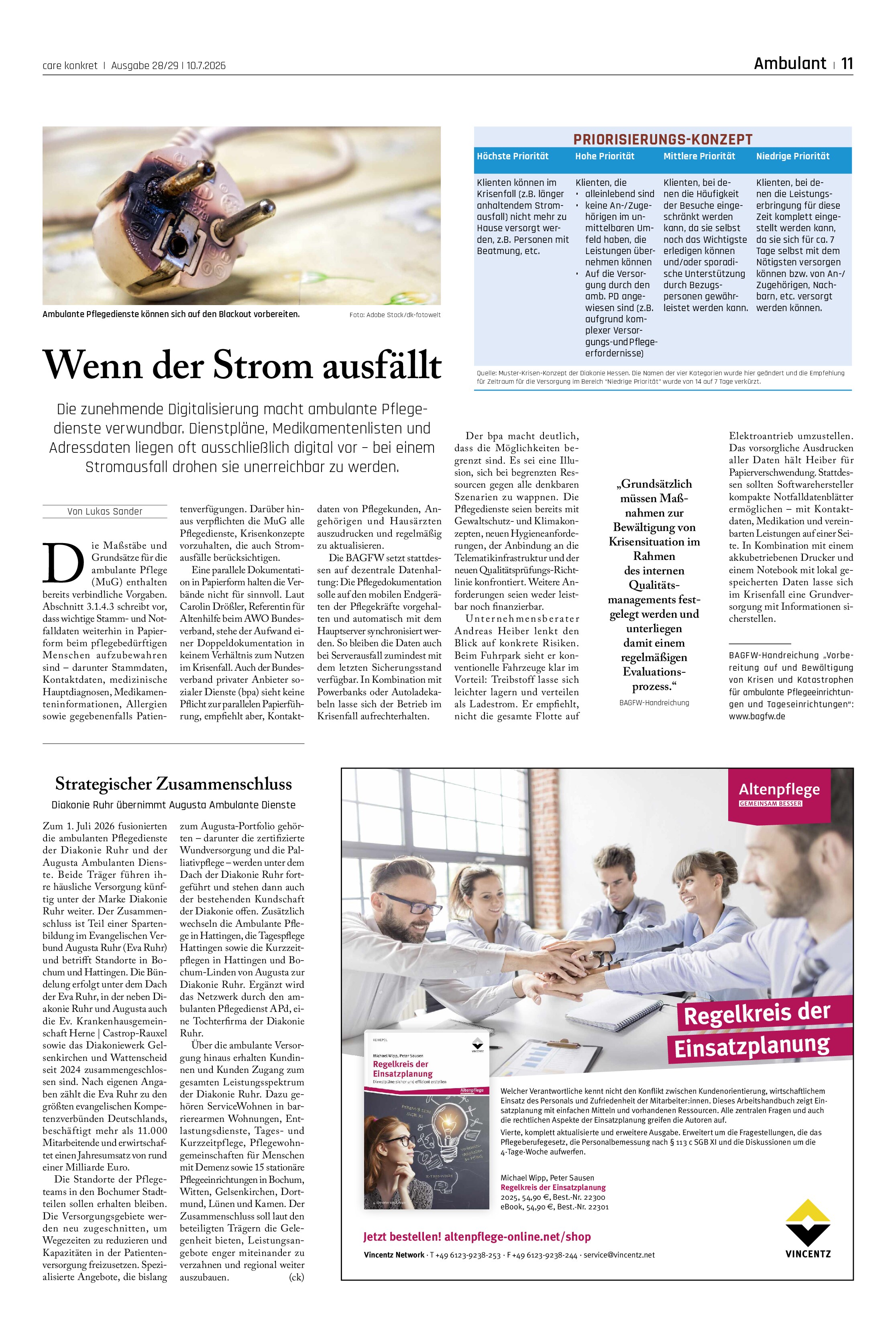 Vorschauseite 1: Wenn der Strom ausfällt